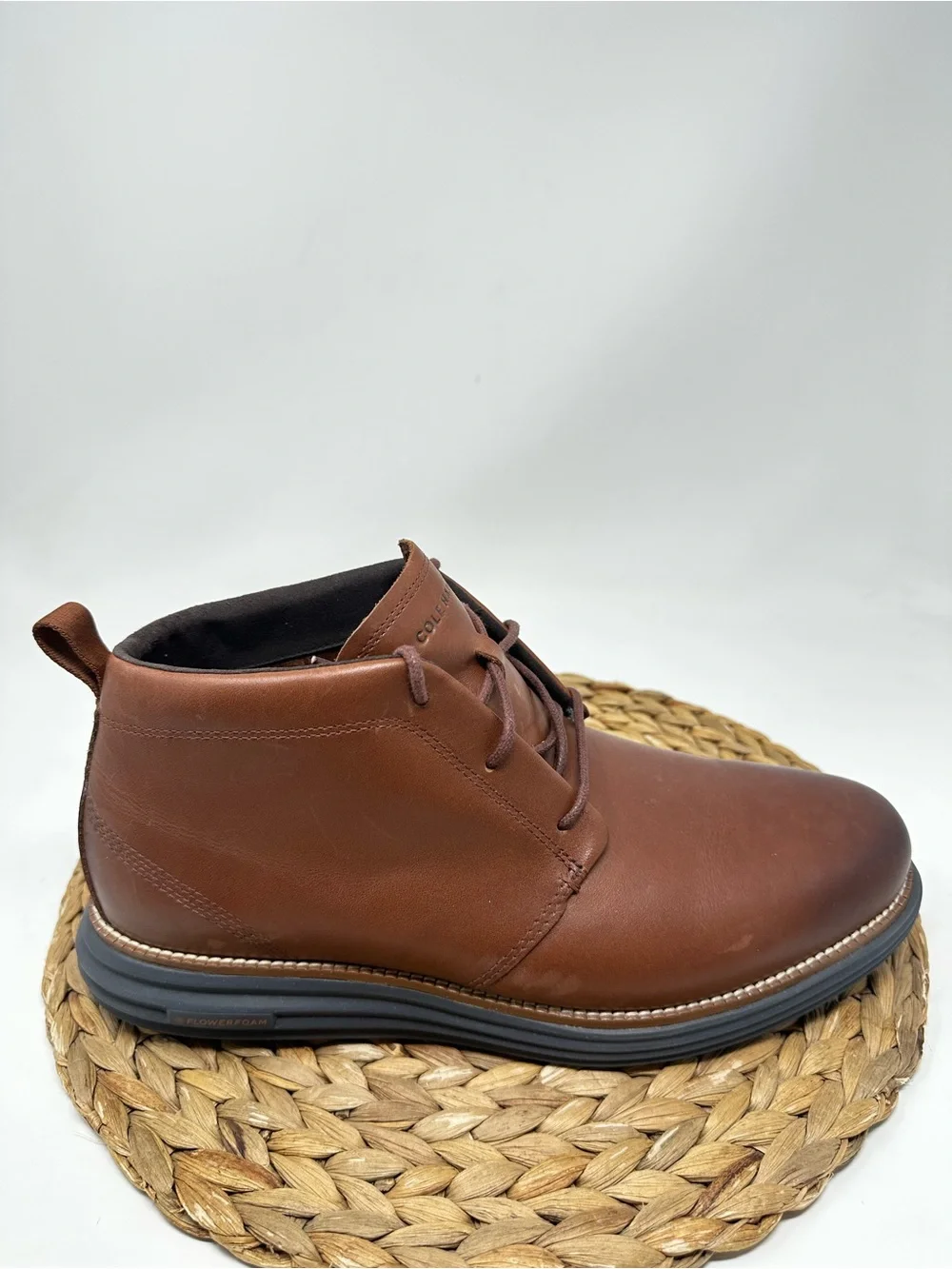 COLE HAAN OriginalGrand Remastered Waterproof Chukka Boots Woodbury Dark Roast
